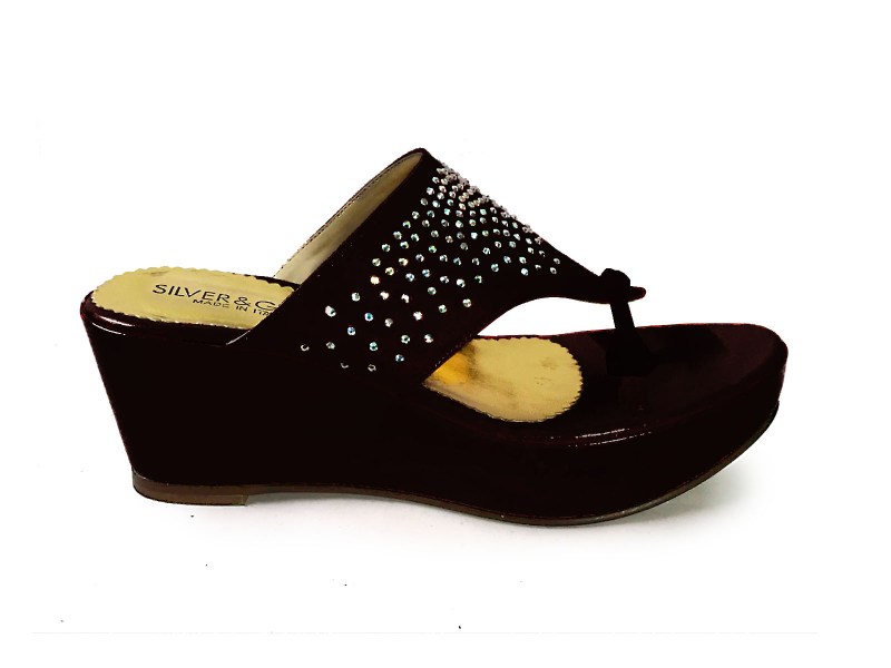 black - infradito coral